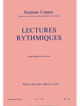 Coppin: Lectures Rythmiques Degre Preparatoire A Moyen