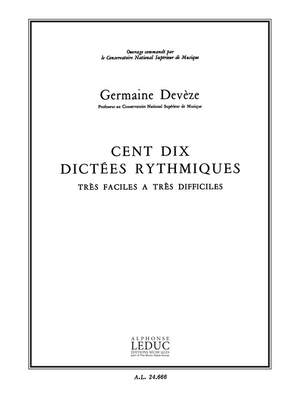 Deveze: Deveze 110 Dictees Rythmiques Teaching Material