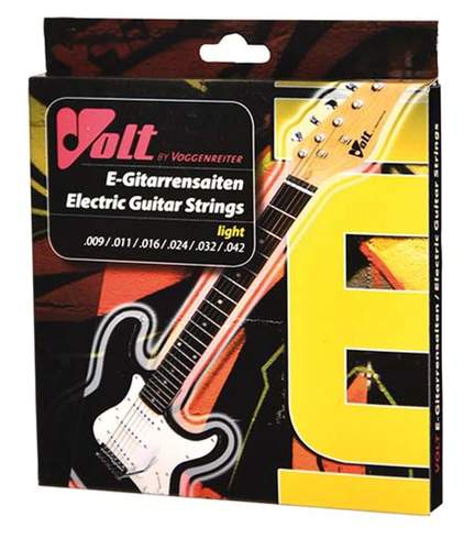 Volt E-Gitarrensaiten (Stahl) - Satz