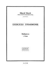 Marcel Bitsch: Exercices D'Harmonie vol. 1 Realisations