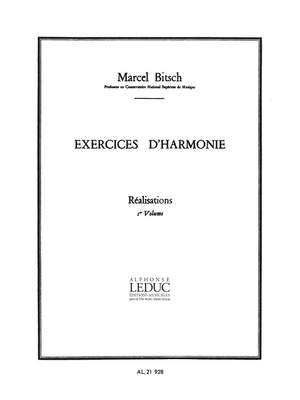 Marcel Bitsch: Exercices D'Harmonie vol. 1 Realisations