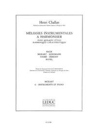 Henri Challan: Melodies Instrumentales a Harmoniser Vol. 06