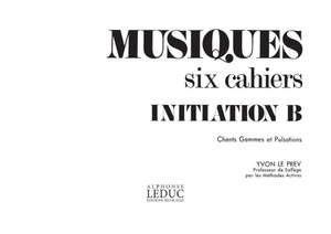 Le Prev: Le Prev Musiques Initiation Volume B