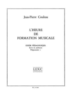Jean-Pierre Couleau: L'heure de formation musicale - Prép.1 - Prof.