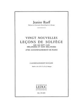 Jeanine Rueff: 20 Nouvelles Leçons de solfège