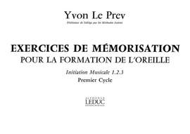 Le Prev: Exercices De Memorisation-Formation De L'oreille