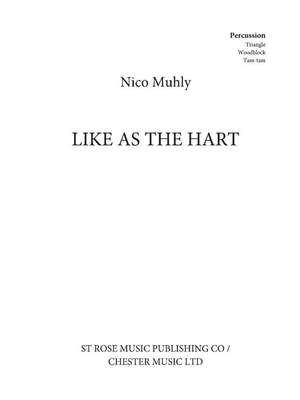 Nico Muhly: Like As The Hart