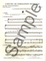 Jean-Pierre Couleau: L'heure de formation musicale - Elém. 1 - Prof. Product Image
