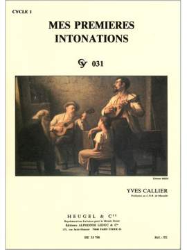 Callier: Mes Premieres Intonations - Cy031