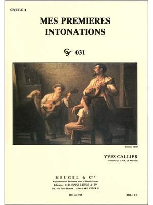Callier: Mes Premieres Intonations - Cy031