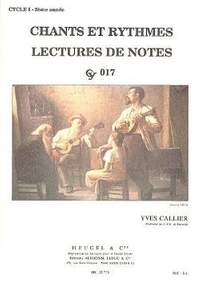 Yves Callier: Chants et rythmes – Cycle 1 - 3ème année