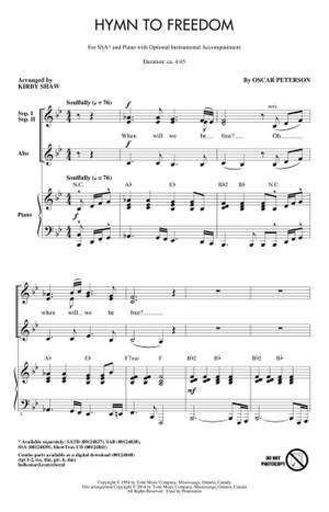 Oscar Peterson: Hymn to Freedom