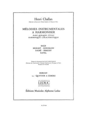 Henri Challan: Melodies Instrumentales a Harmoniser Vol. 14