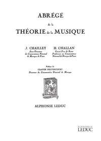 Jacques Chailley: Abrégé de la Théorie de la Musique