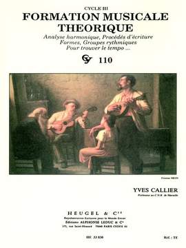 Yves Callier: Formation Musicale Theorique Cycle III