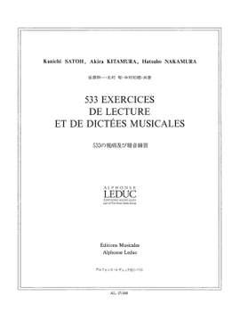 Satoh: 533 Exercices De Lecture Et De Dictees Musicales