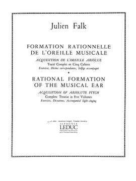 Falk: Formation Rationnelle De l'Oreille Musicale Vol. 4
