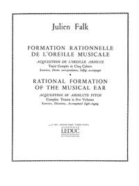 Falk: Formation Rationnelle De l'Oreille Musicale Vol. 4