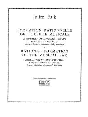 Falk: Formation Rationnelle De l'Oreille Musicale Vol. 4