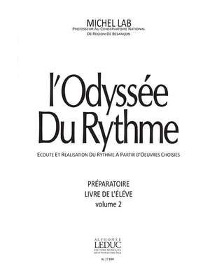 Michel Lab: Odyssee Du Rythme v 2 Preparatoire Livre de Leleve