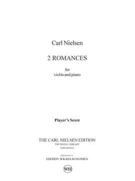 Carl Nielsen: 2 Romancer For Violin And Piano