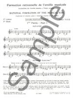 Falk: Formation Rationnelle De l'Oreille Musicale Vol. 1 Product Image