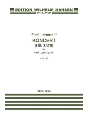 Rued Langgaard: Koncert