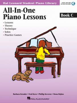 All-In-One Piano Lessons Book C
