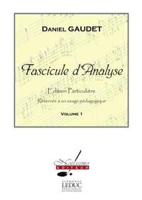 Gaudet: Fascicule D'Analyse Volume 1