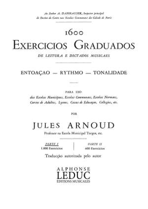 Jules Arnoud: 1600 Exercices Gradues de Lect et Dictees Vol 1