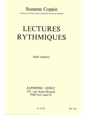 Coppin: Lectures Rythmiques Degre Superieur