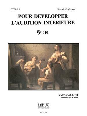 Callier: Developper L'audition Interieure Professeur