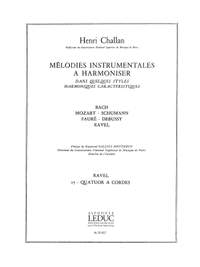 Henri Challan: Melodies Instrumentales a Harmoniser Vol. 17