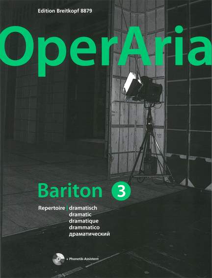 OperAria Baritone Volume 3: Dramatic