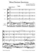 Zelenka, Jan Dismas: Missa Omnium Sanctorum in A minor ZWV 21 Product Image