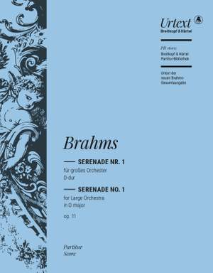 Brahms, Johannes: Serenade Nr. 1 D-dur op. 11