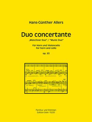 Allers, H: Duo concertante op .93