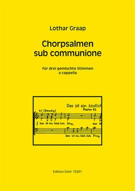 Graap, L: Chorpsalmen sub communione