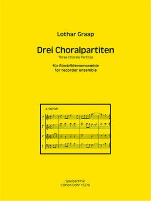Graap, L: Three Chorale Partitas