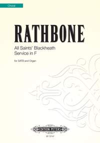 Rathbone, Jonathan: All Saints' Blackheath Service in F
