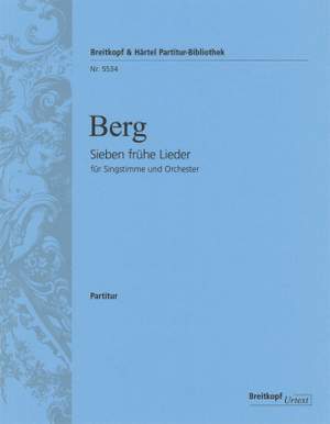 Berg, Alban: 7 frühe Lieder