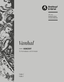 Vanhal, Johann Baptist: Kontrabasskonzert