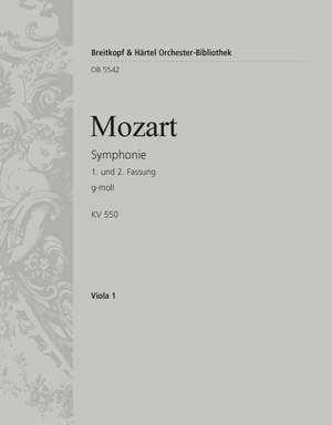 Mozart, Wolfgang Amadeus: Symphonie g-moll KV 550, 1. und 2. Fassung Product Image