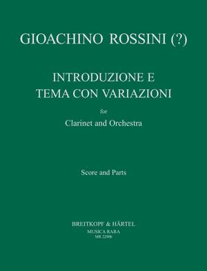 Rossini, Gioachino: Introduzione e Tema con Variationi