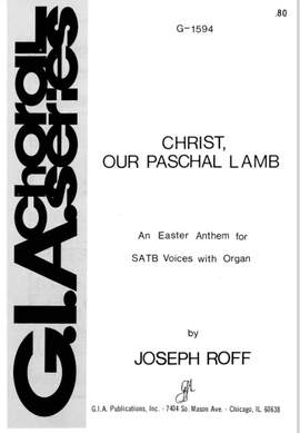 Joseph Roff: Christ, Our Paschal Lamb