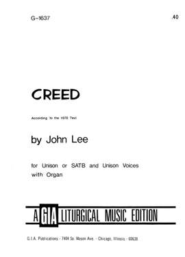 John Lee: Creed