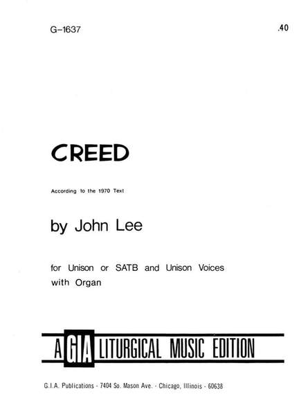 John Lee: Creed