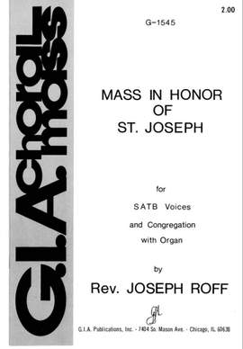 Joseph Roff: Mass in Honor of St. Joseph