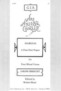 Jacob Obrecht: Alleluja