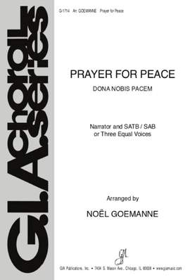Noël Goemanne: Prayer for Peace